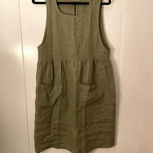 Pyne & Smith Green Pinafore Small